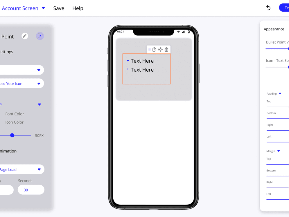 22 Apps project screenshot