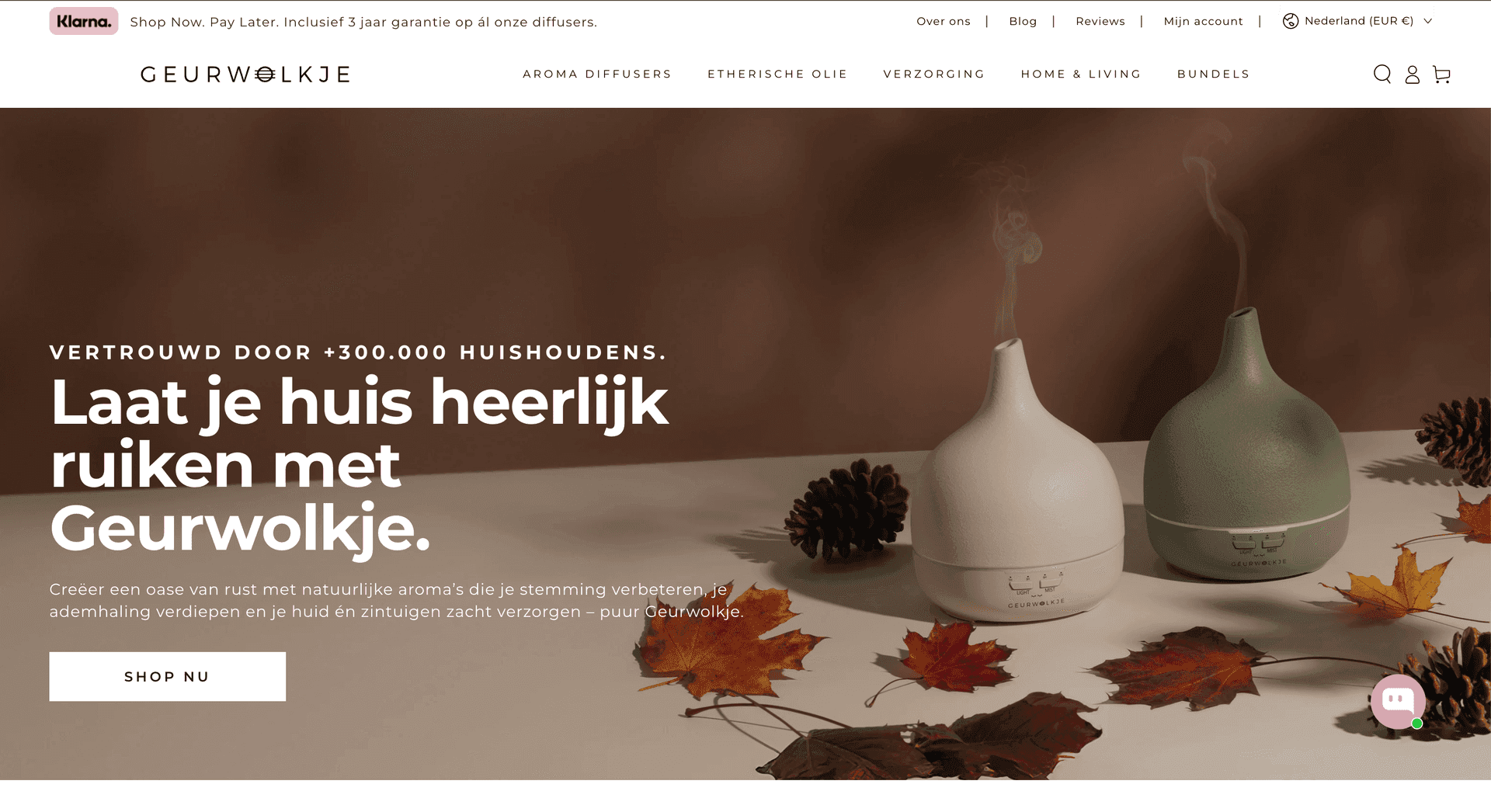Geurwolkje project screenshot