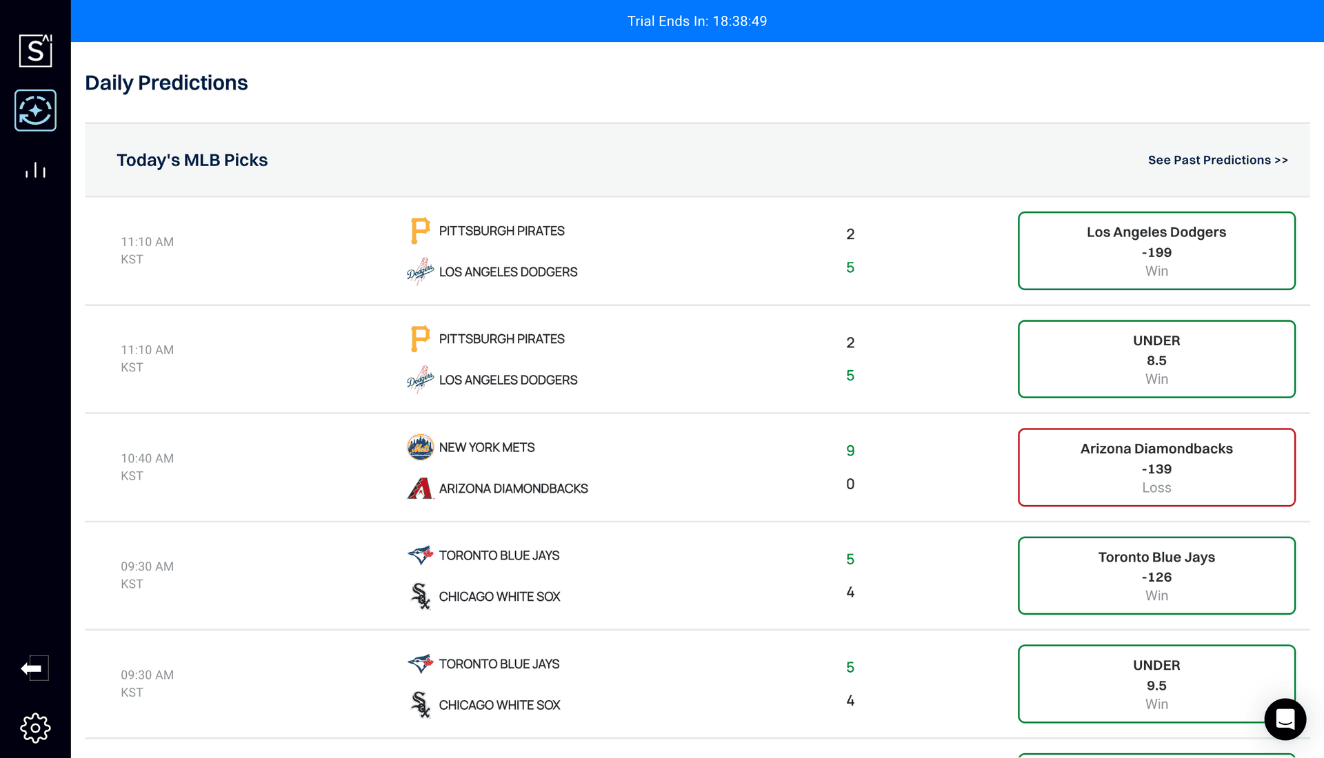 Sportivo AI project screenshot
